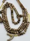 Very Rare Golden Coral Yusr Prayer Beads Tasbih Rosary 100                                       