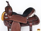 Hilason Western Horse Barrel Racing Saddle Trail American Leather   Western