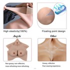 Anzi K Cup Silicone Breast Forms Realistic Fake Boobs For Crossdresser Bloodshot