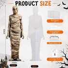 5 4ft Halloween Cardboard Cutout Lifesize Scary Spooky Mummy Standee