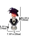 16 5  Resin Halloween Skull Head Statue  Decoration Home  Party  Collection  sk1