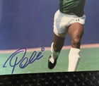 Vintage Pele Signed Autographed 11x14 Photo Picture Psa Dna Coa