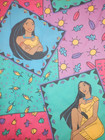 Vintage 90s Disney Pocahontas Reversible Twin Comforter 63  X 86 