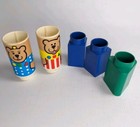 Vtg Johnson   Johnson Stack   Shapes Sorter Fire Truck Replacement Parts Only