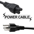 6 Feet 3 Prong Ac Mickey Power Cord Cable For Dell Toshiba Hp Asus Laptop