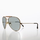 Gold Pilot Sunglasses With Transition Lenses - Bud