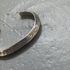 Sonny Spruce Native American  Taos Pueblo Pattern Sterling Silver Bracelet New