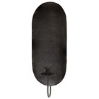 New Primitive Colonial Style Black Candle Sconce Taper Candle Holder 16 