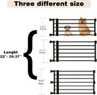 Telescopic Pet Gate 22 -39 l 16 53 h For Big Pet Dogs Indoor Home Stairs balcony