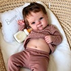 Reborn Baby Dolls Full Body-18 In Realistic Baby Doll Girl  Lifelike Newborn