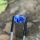 Egl Certified Oval Cut 9-11 Ct Natural Flawless Blue Sapphire Loose Gemstone Aaa