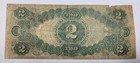 1917  2 Legal Tender Two Dollar Red Seal Large Size Circulated Nice Type  t287