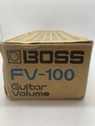 Vintage Boss Fv-100 Guitar Volume Pedal W  Original Box   Free Shipping