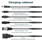 54 6v 2a Power Ac Adapter For 48v Li-ion Lithium Battery Charger 6 Connectors