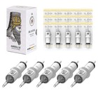 5rl Tattoo Needles Cartridges 50pcs - Standard 5 Round Liner X-taper  Disposable