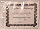 1995 Louisville Slugger Babe Ruth 100th Birthday  898 Baseball Bat   Certificate