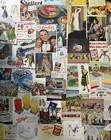 Lot 100 1930s-1950s Small Ads   Cutouts ephemera collage junk Journals scrapbook