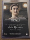 2010 Stargate Universe Sgu Season 1 Julia Benson Autograph Card Bordered