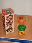 1950-60s Alps Wiggle Waggles Wind Up  Bobblehead Dog  With Original Box  Works