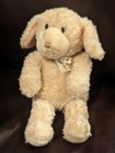 Baby Gund Stuffed Plush Sheep Lamb Peach Pink Cream Hearts Bow Baby Lovey