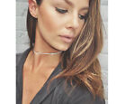Wedding Women s Fashion Jewelry Gold Or Silver Crystal Choker Necklace 3-5 