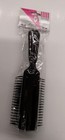 Morris Flamingo Double Purpose Professional Comb And Styler Brush  black Color 