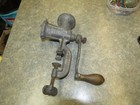 Vintage Meat Grinder Enterprise  5 Tinned Chopper Hand Crank  Usa 