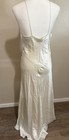 Nieman Marcus  Exclusive 100  Silk White Gown Large  formal  wedding  prom 