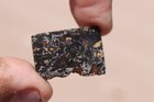 Admire Pallasite Meteorite  Etched Slice Weight 2 54 Grams 1 Inch