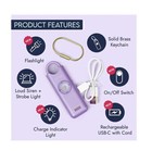 She   s Birdie 3 0 The Original Personal Safety Alarm Metallic Lavender Brand New