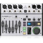 Behringer Flow 8 8-input Digital Usb Audio Mixer With Bluetooth  Bundle With Xlr
