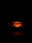 Copal Rp-205 Flip Display Alarm Clock Electric Vintage Retro Brown black