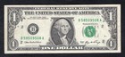2006  1 Frn    full Face To Back Offset Printing Error    Extremely Fine