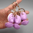 Disney Alice In Wonderland 3pcs Baby Oyster Shell Set  Figurine Keychain Toys