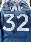 Karl-anthony Towns Signed Autographed Minnesota Timberwolves Jersey Beckett Coa