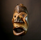 African Mask Wall Hanging Art Hand Carved Wood Tribal Mask Home Decor-g1578