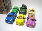 Vtg 1990 s Chevron Cars Toy Carrying Case Garage W 6 Techron Cars