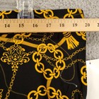 New Womens Leggings Size 1x Black Gold Chains Grapic Print Pullon Stretch Pants
