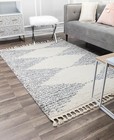  Agra Area Rug  Heath Gray 