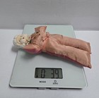 Antique Pincushion Chalkware Doll Sewing Collectible