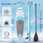 10ft Inflatable Stand Up Paddle Board Paddleboard Sup With Premium Accessories