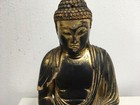 Chinese japanese Asian Wood Carved Buddha