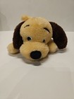 Vintage Dakin Drooper Puppy Dog Plush Yellow Cream Brown Ears 10  1973