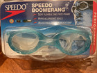 Speedo Boomerang Teal -performance Adult Goggles  Flex Fit   Anti Fog  uv Protec