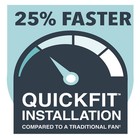 Hampton Bay Rockport 52 In  Indoor Led Bronze Ceiling Fan With Light Kit  And 5