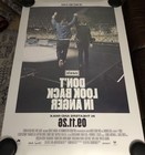 Don t Look Back In Anger Original Ds Movie Poster 27x40 Oasis Concert Rare Nm