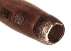 Pomo Wood Sucking Pipe Early mid 20th Century  Size 7 5  L X 1 125  D