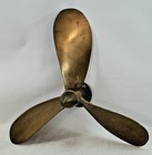 16  Boat Propeller Nautical Prop Old   Wall - Hanger   Vtg Antique 8 9 Lbs Brass