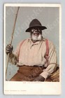 A7 Postcard 1900       The Old Fisherman   038a