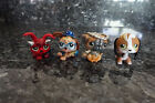 Littlest Pet Shop Dog  Lot Including 3 Custom